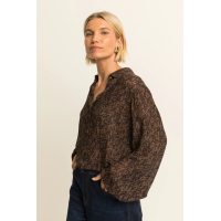 Expresso Blouse Botanical Rain Drum
